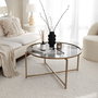 Hanah Home Gold Sun S404F Oro y Humo